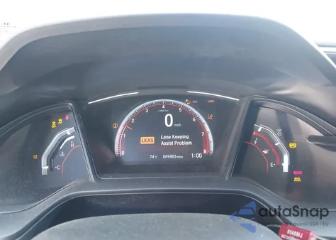 2019 Honda Civic Sport из США, поврежденный, VIN SHHFK7G49KU210380